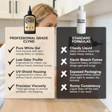 Mold Stain Remover Gel Cleaner – Extra Thick Non-Drip Formula for Washing Machine Gasket, Shower Grout, Tile, Caulk & Bathroom Seal – No-Scrub Professional Strength – Unscented