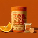 Garbage Disposal Cleaner and Deodorizer Tablets – 24 Pack | Natural Citrus Foaming Action Sink Drain Freshener – Septic Safe & Universal Fit
