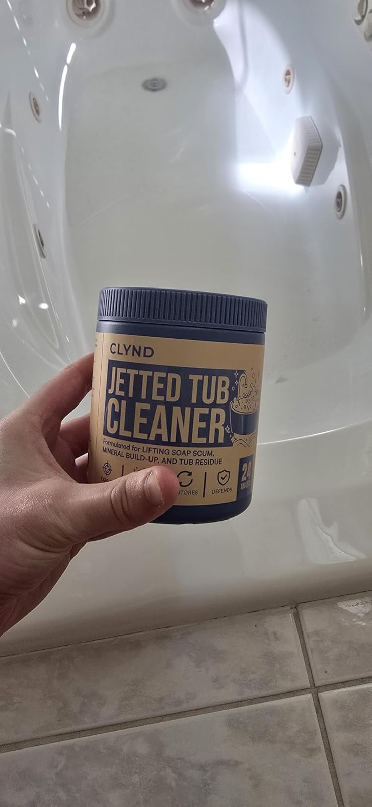 Jetted Tub Cleaner