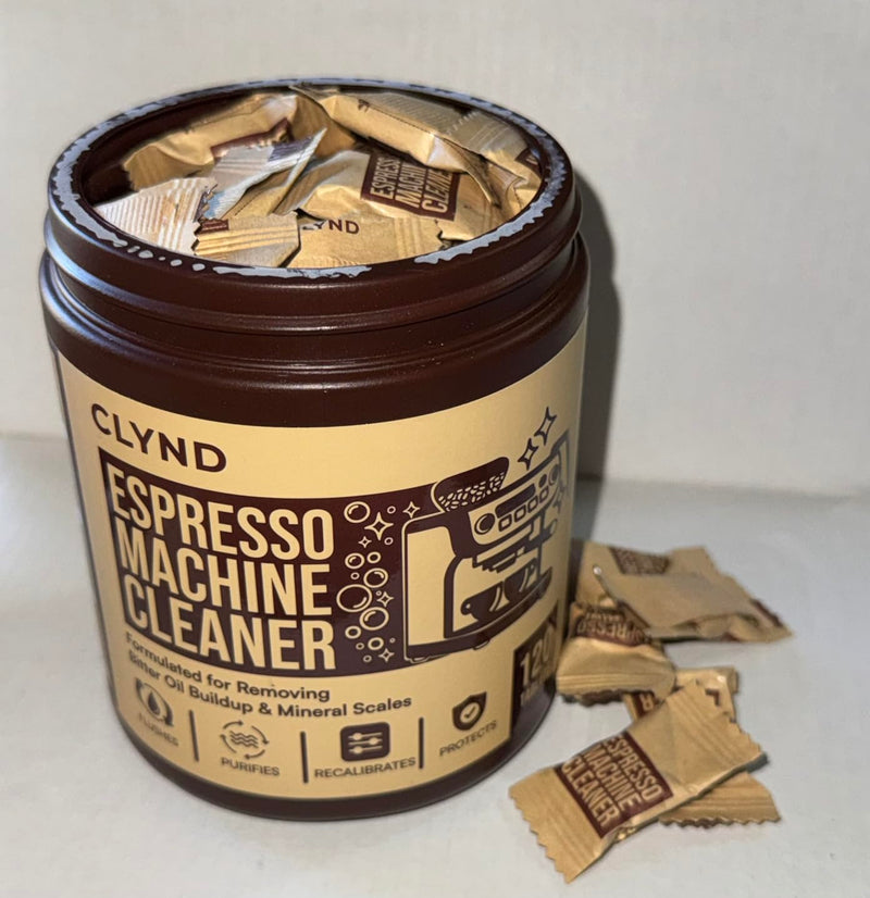 Espresso machine cleaner
