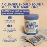 Jetted Tub Cleaner Tabs – 24 Pack Deep Cleaning Tablets for Jet Tubs, Whirlpool & Jacuzzi | Eco-Friendly, Septic-Safe Bathtub Cleaner