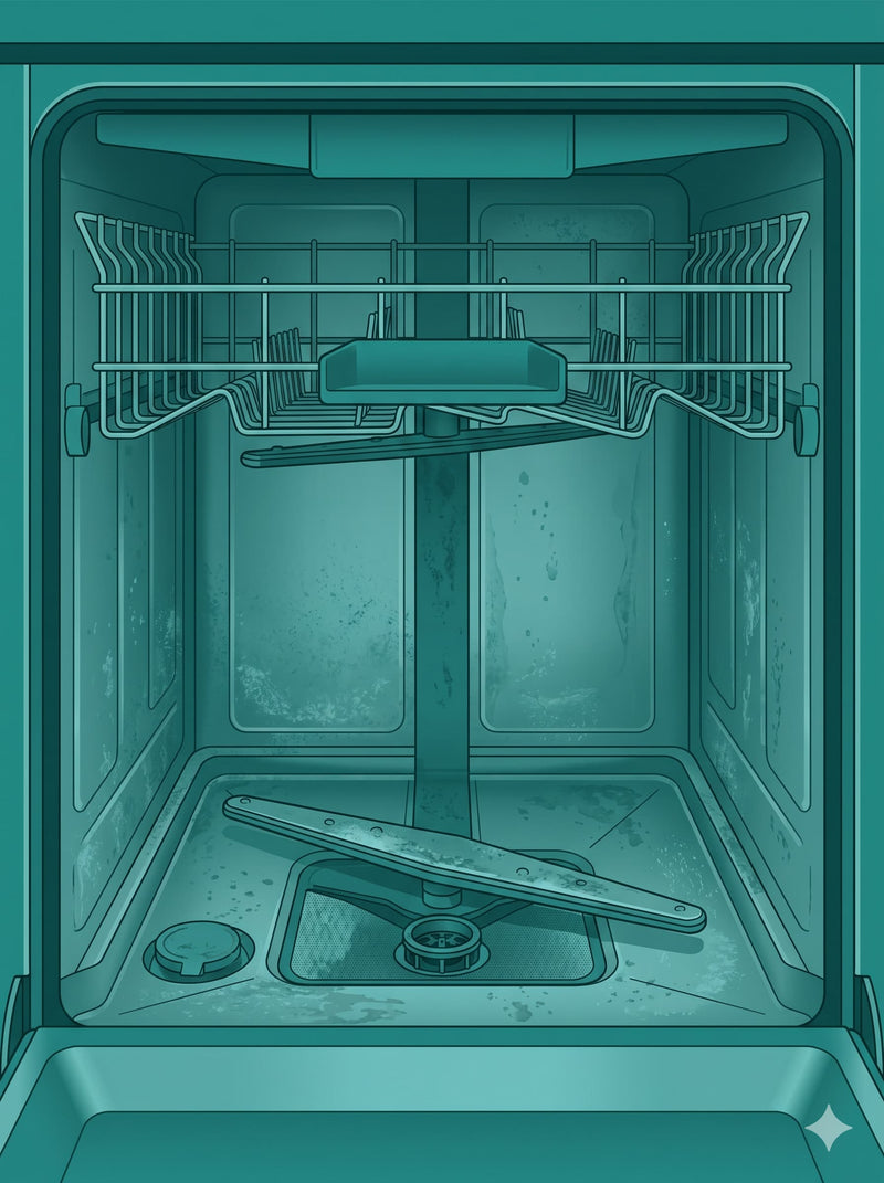 Prepare your dishwasher