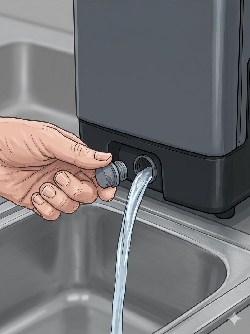 Drain Residual Water