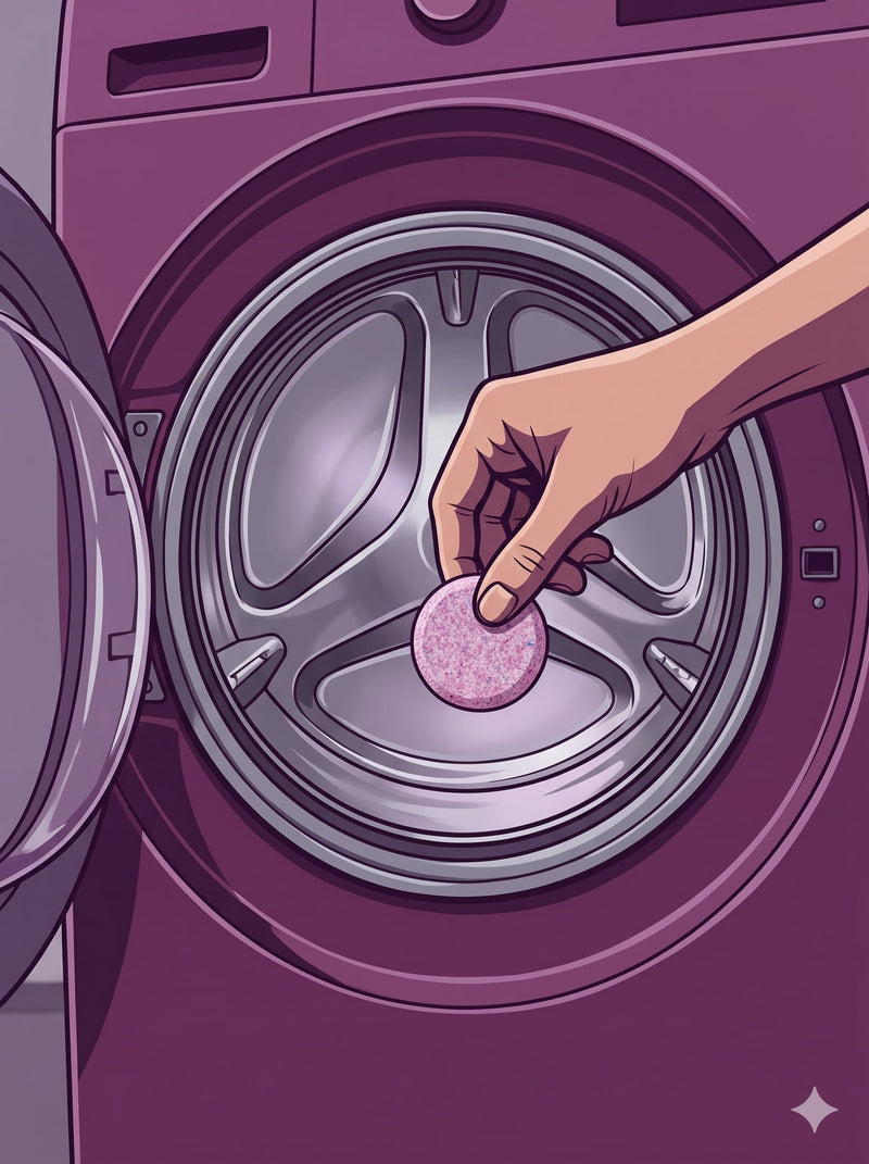 Place the Tablet in the Machine