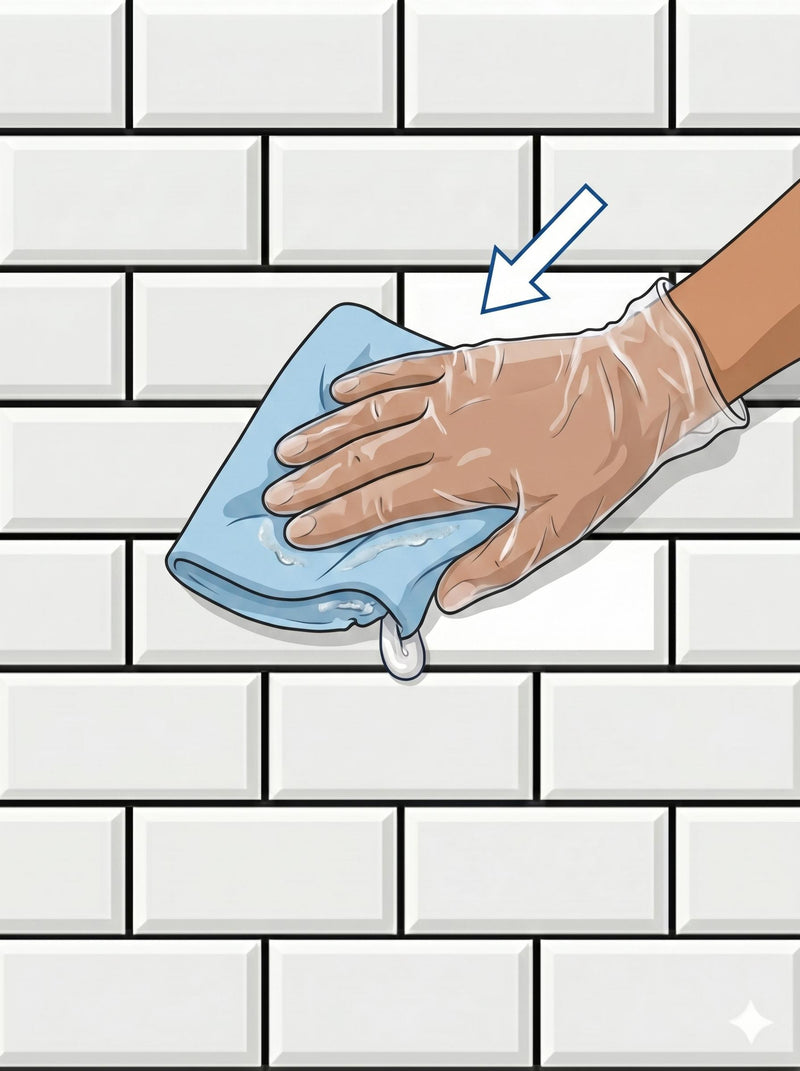 Wipe the surface