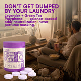 Washing Machine Cleaner Descaler Tablets for PET Owners – 24 Pack | Deep Cleaning HE Washer Deodorizer & Eco-Friendly Descaler for Front & Top Load Machines