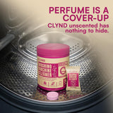 Washing Machine Cleaner Descaler Tablets – 24 Tabs | Deep Cleaning HE Washer Deodorizer & Eco-Friendly Descaler for Front & Top Load Machines